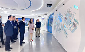 国家发改委投资研究所所长张长春一行调研Ebpay生物